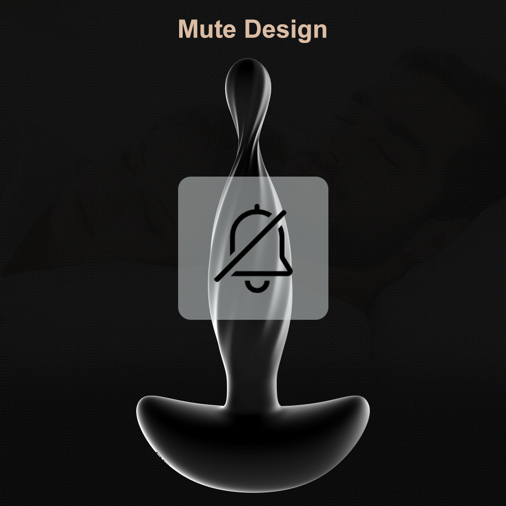 Vibrerende anale plug met afstandsbediening &ndash; spiraalvormig ontwerp