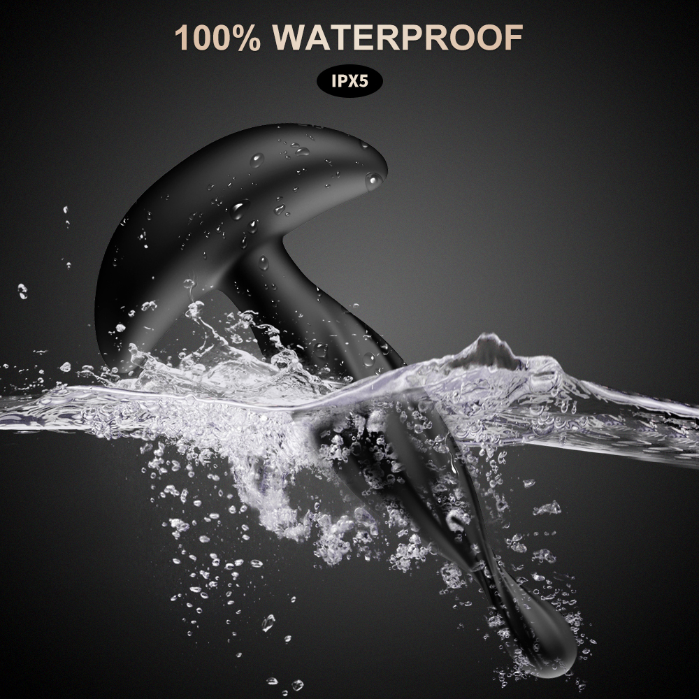 Vibrerende anale plug met afstandsbediening &ndash; spiraalvormig ontwerp