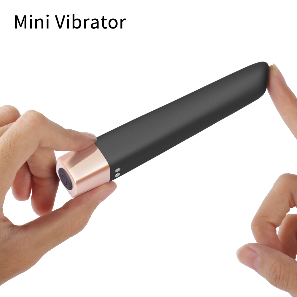 Slanke oplaadbare siliconen kogelvibrator