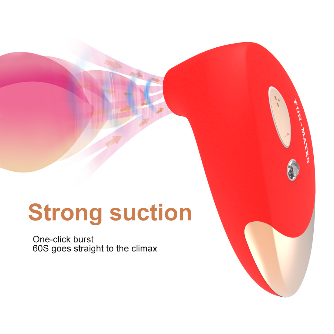 Clitorale zuigvibrator