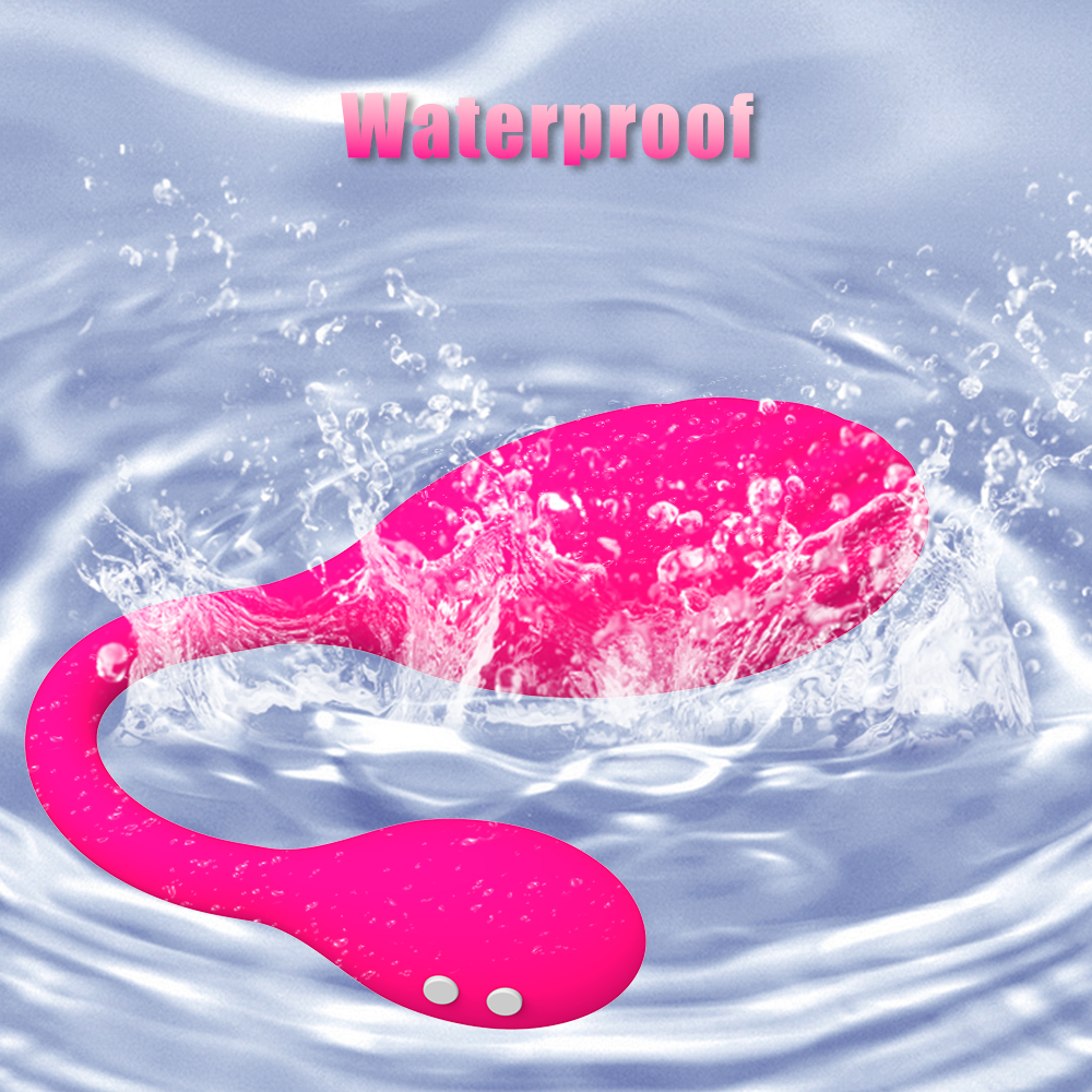 Slim draadloos vibrerend ei met app-bediening