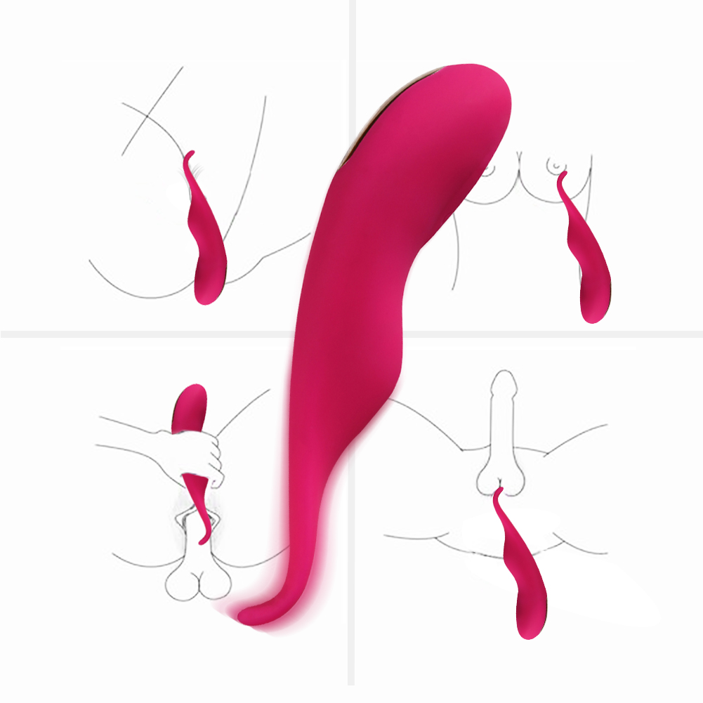 Strakke gebogen vibrator