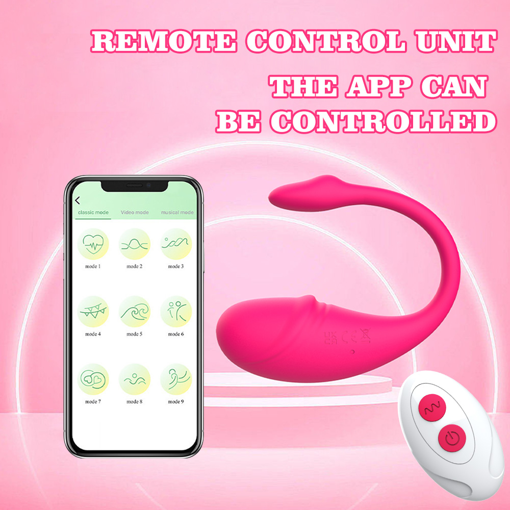 Slim draagbaar vibrerend ei