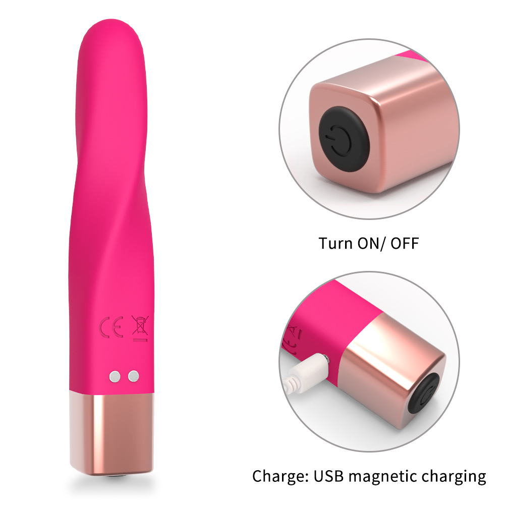 Mini Bullet oplaadbare siliconen vibrator
