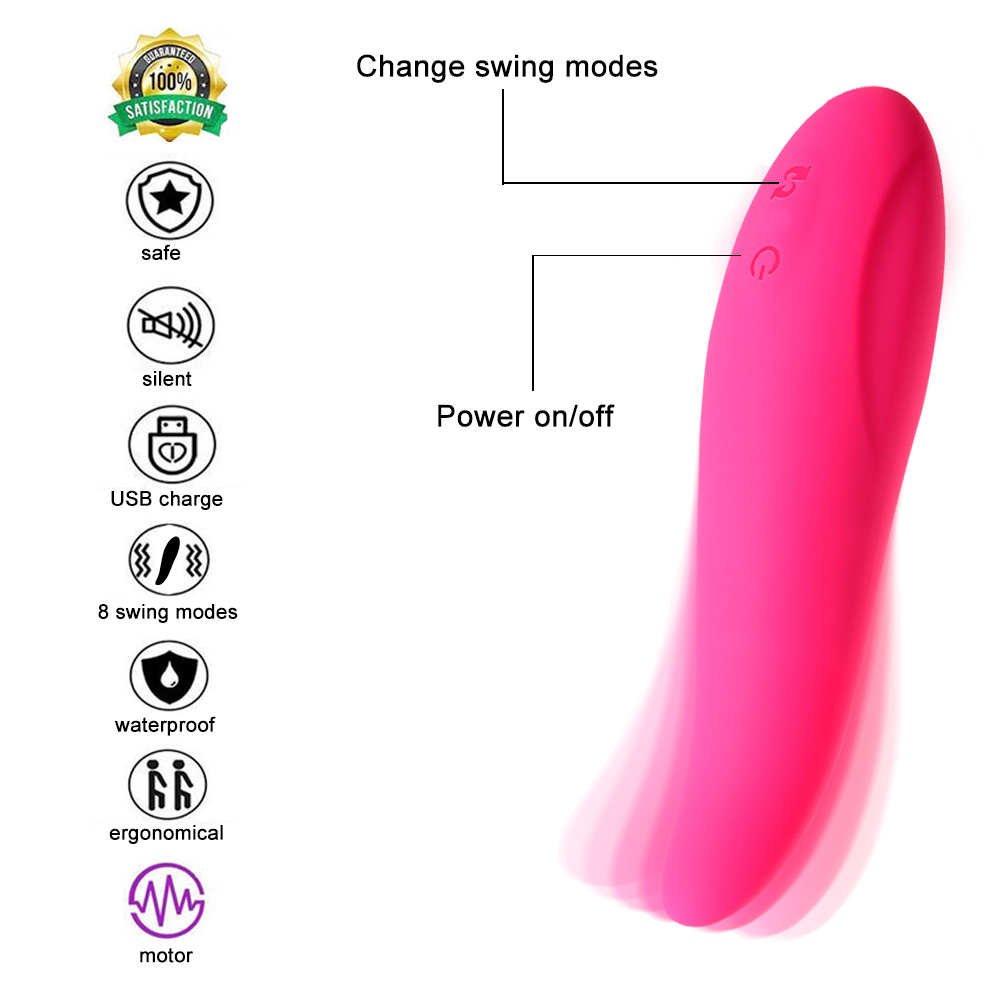 Tonglikkende gebogen vibrator