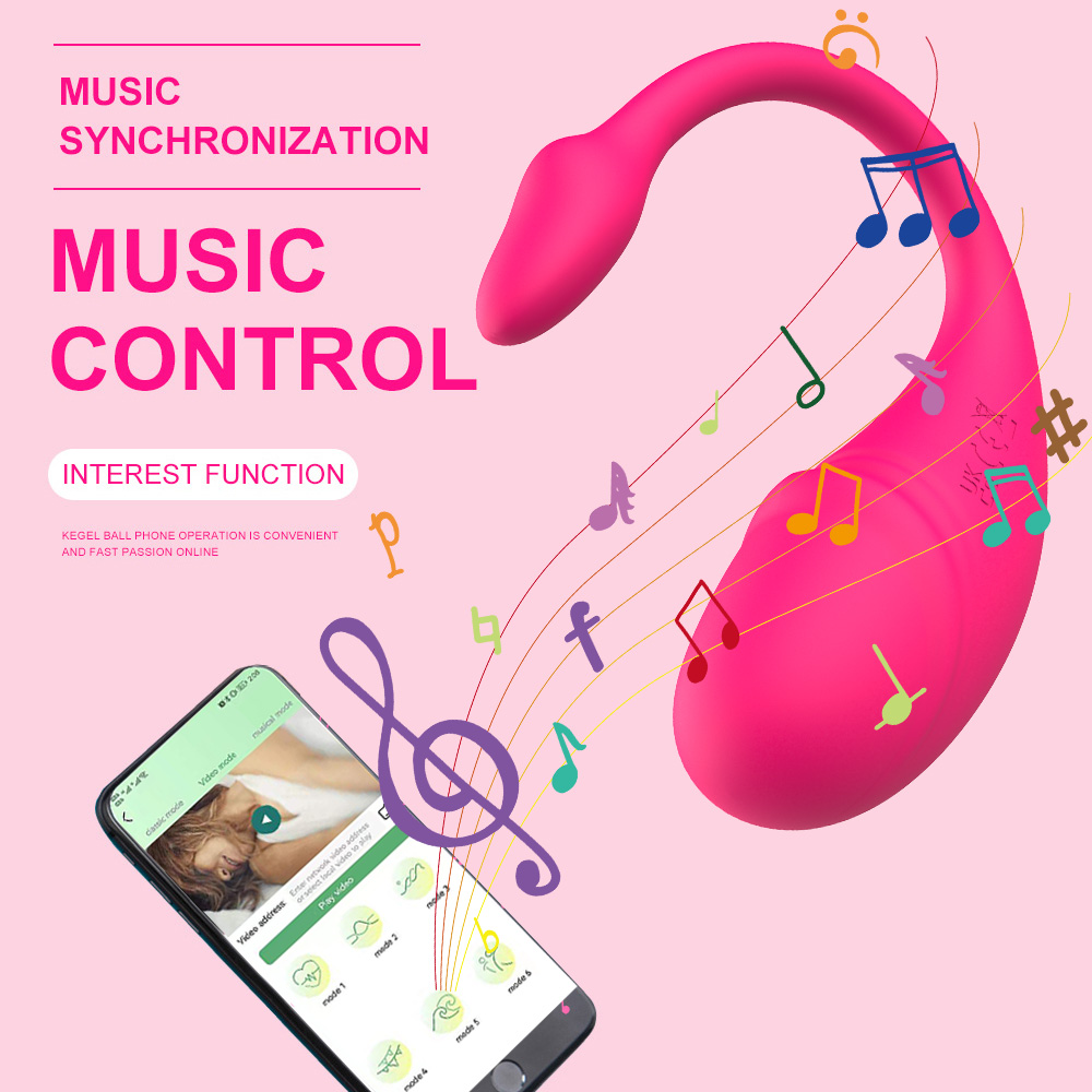 Slim draagbaar vibrerend ei