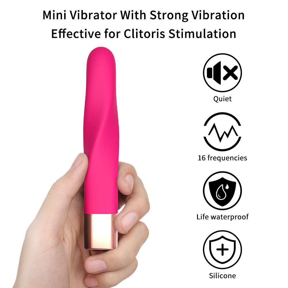 Mini Bullet oplaadbare siliconen vibrator