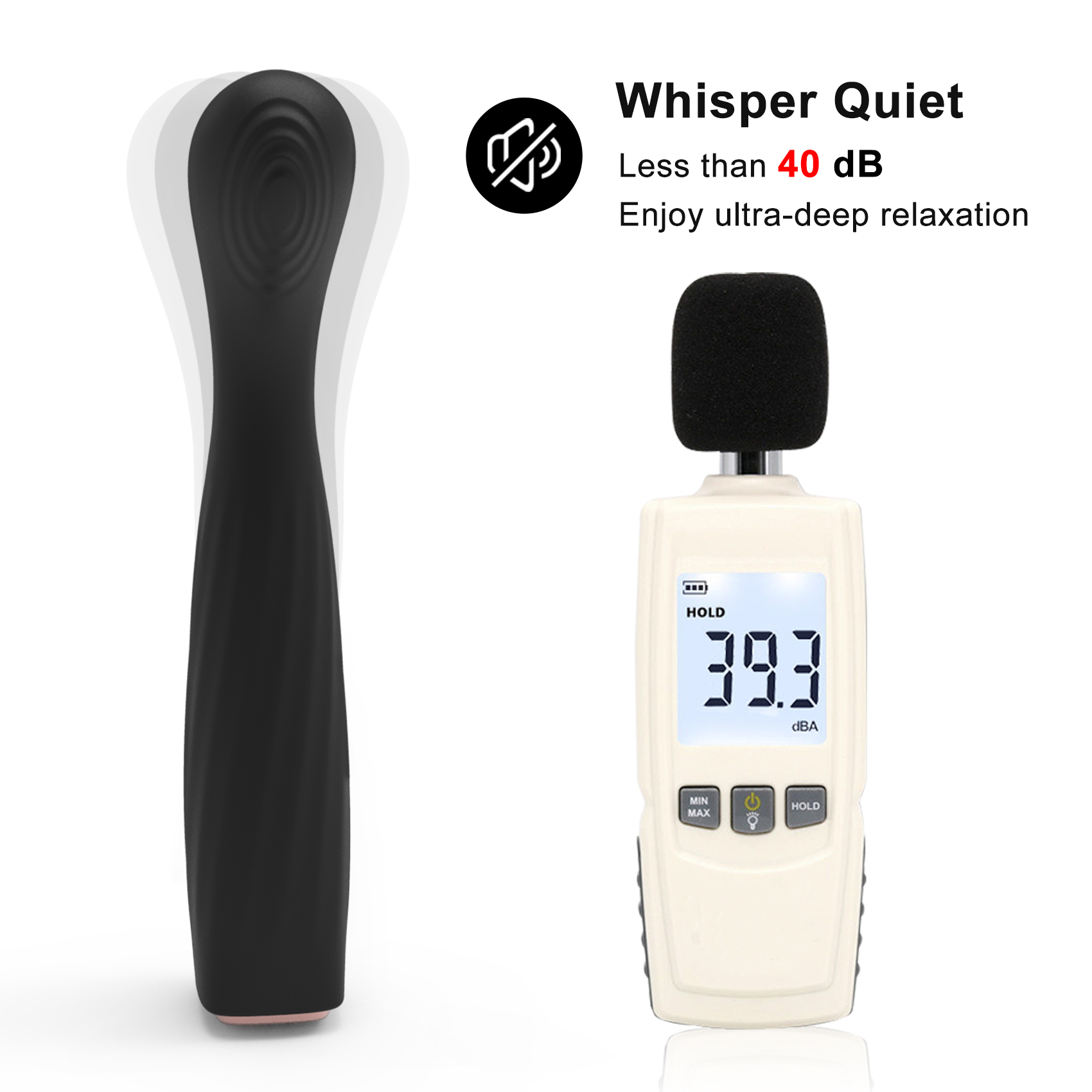 Gebogen G-spot vibrator