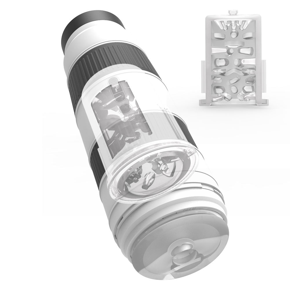 Interactieve kunstkut met roterende en vibrerende functies