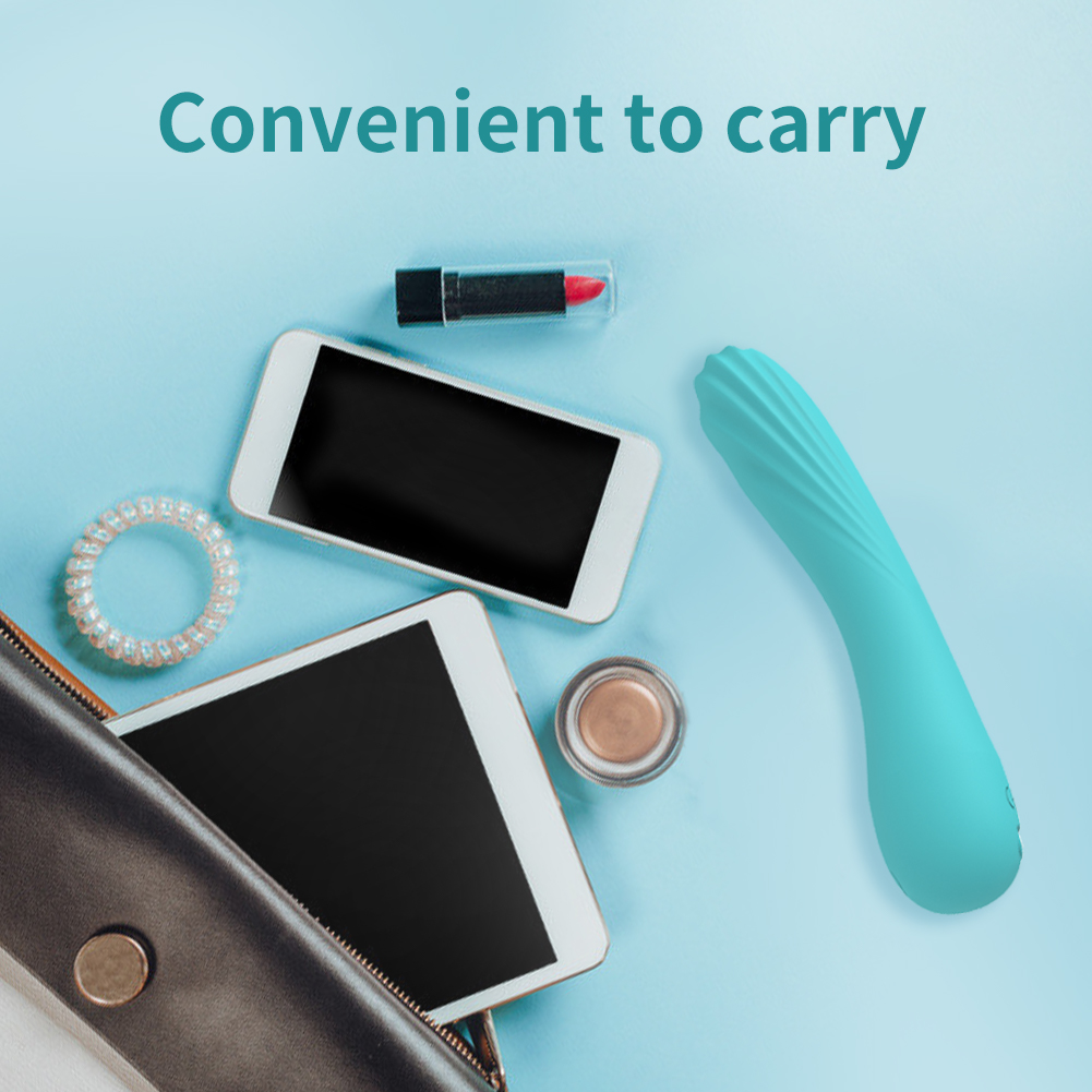 Zachte siliconen G-spot vibrator voor dames