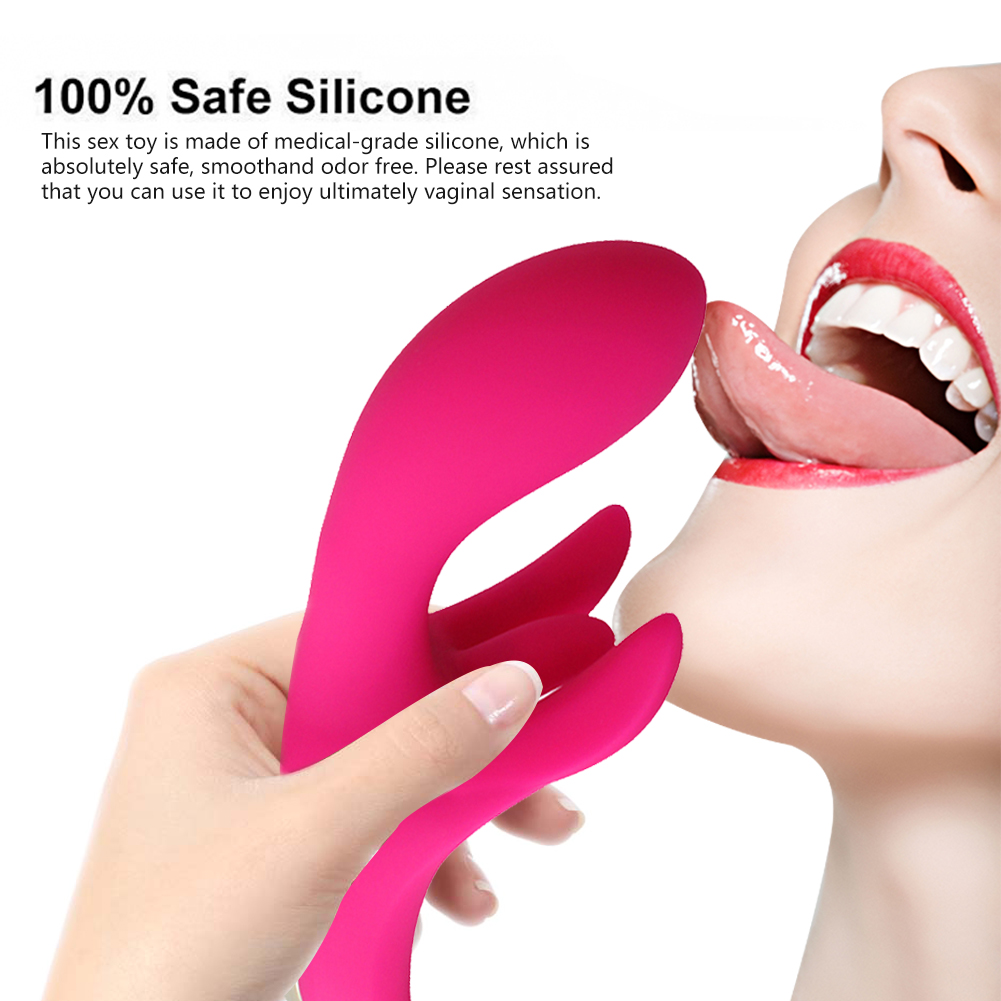 Triple Motor G-Spot en clitorisvibrator voor dames