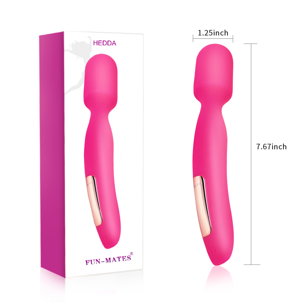 Oplaadbare siliconen wandmassager