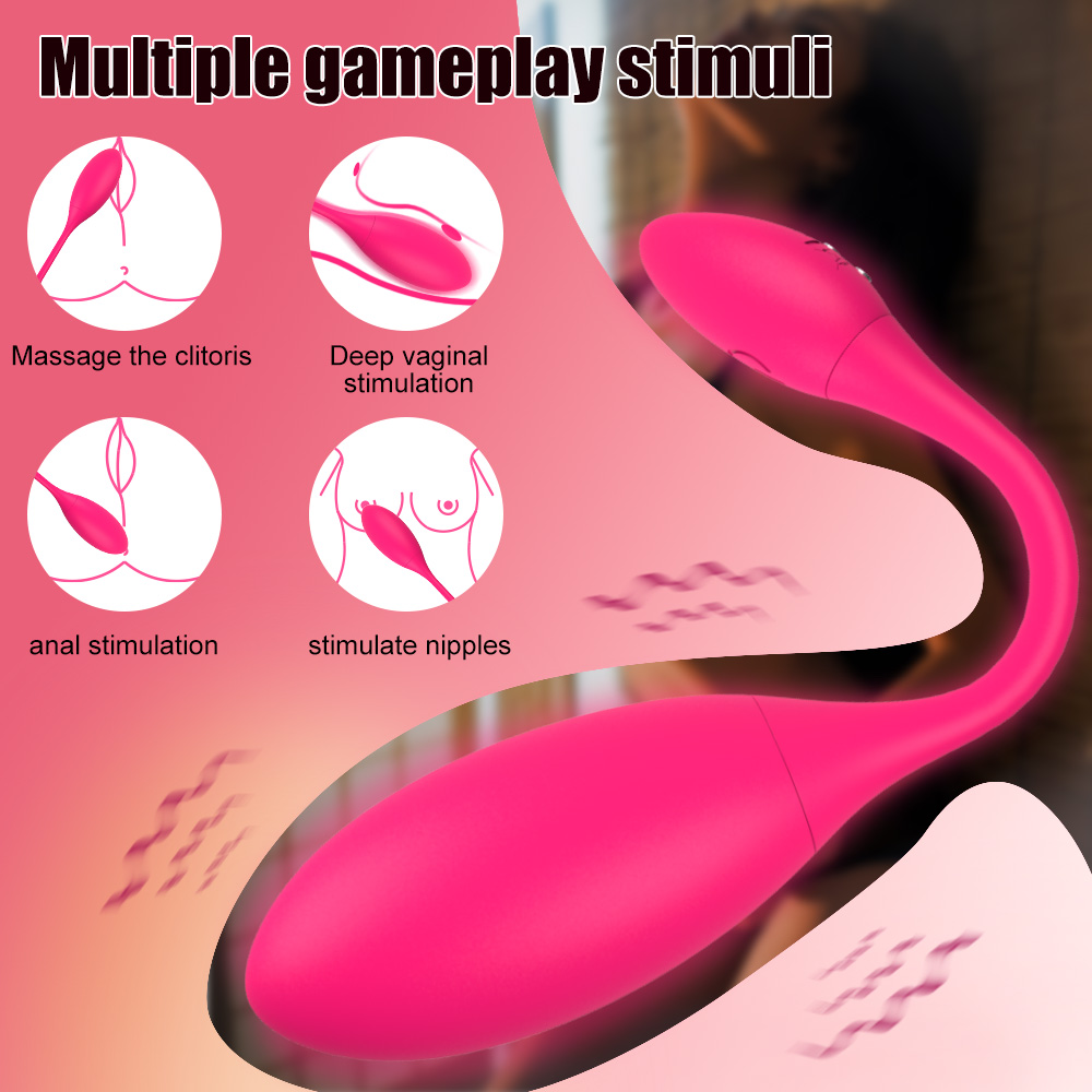 Slim APP-gestuurd vibrerend ei