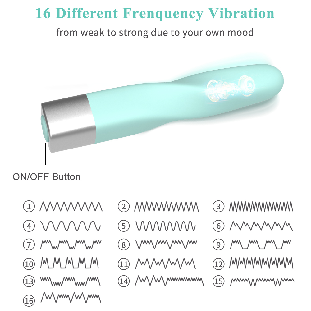 Mini Bullet oplaadbare siliconen vibrator