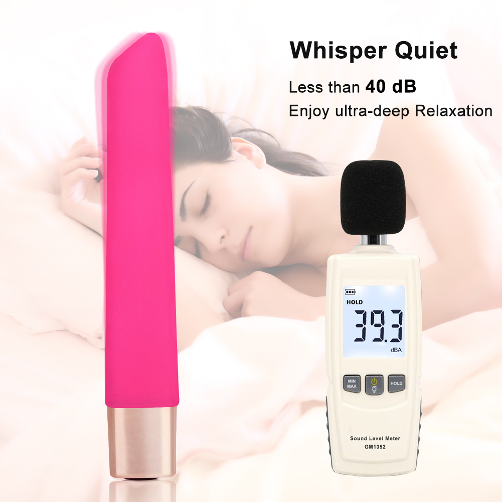Slanke oplaadbare siliconen kogelvibrator