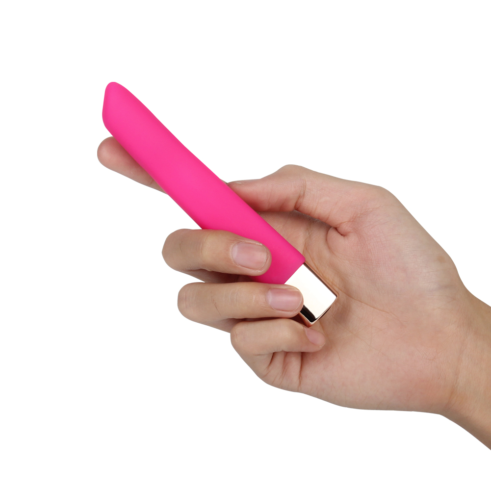 Slanke oplaadbare siliconen kogelvibrator