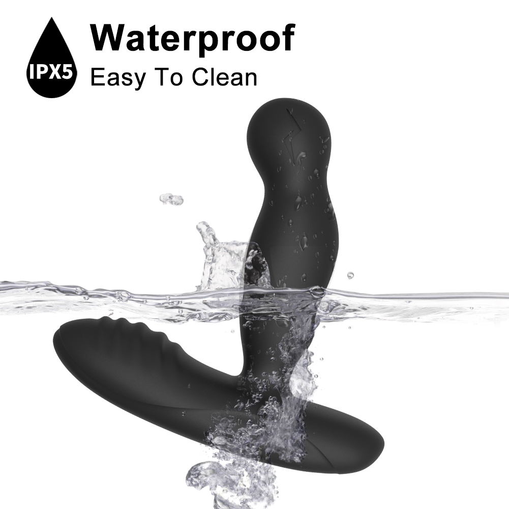 Elektrische schok roterende prostaatstimulator met afstandsbediening