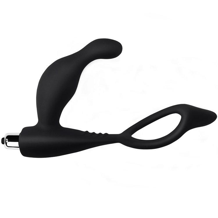 Anale plug prostaatstimulator met penisringenstimulator