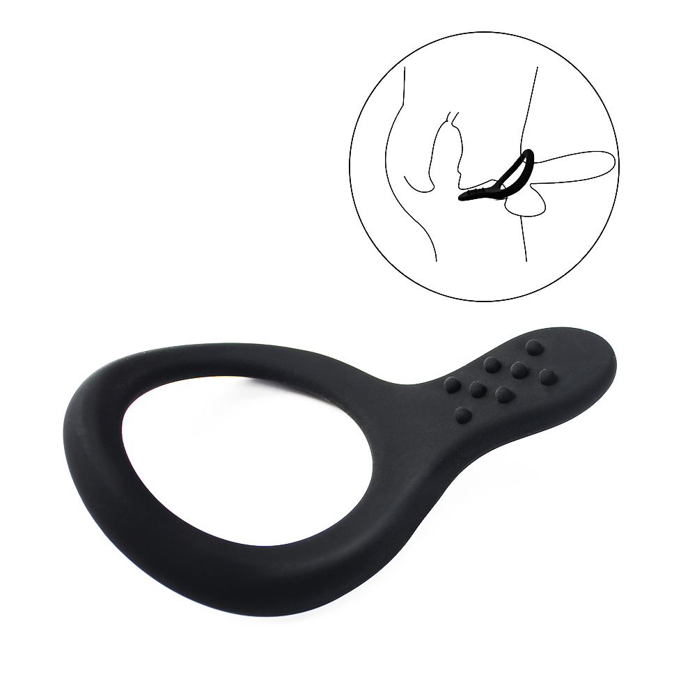 Elastische penisring Fysieke sperma-vergrendelende ring